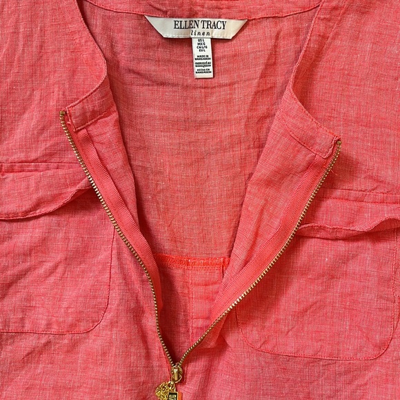 Woman’s size L linen shirt - Picture 3 of 8